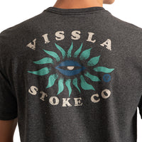 Thumbnail for Camiseta Vissla Inner Stoke Preta