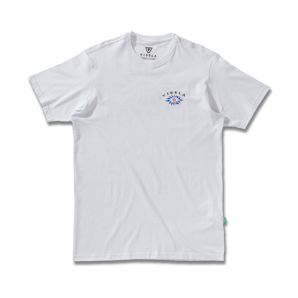 Camiseta Vissla Yinn Inner Stoke Branca