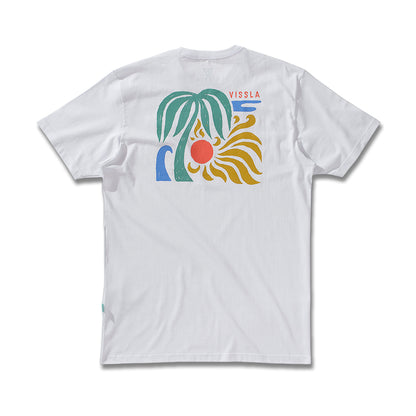 Camiseta Vissla Sunray Branca