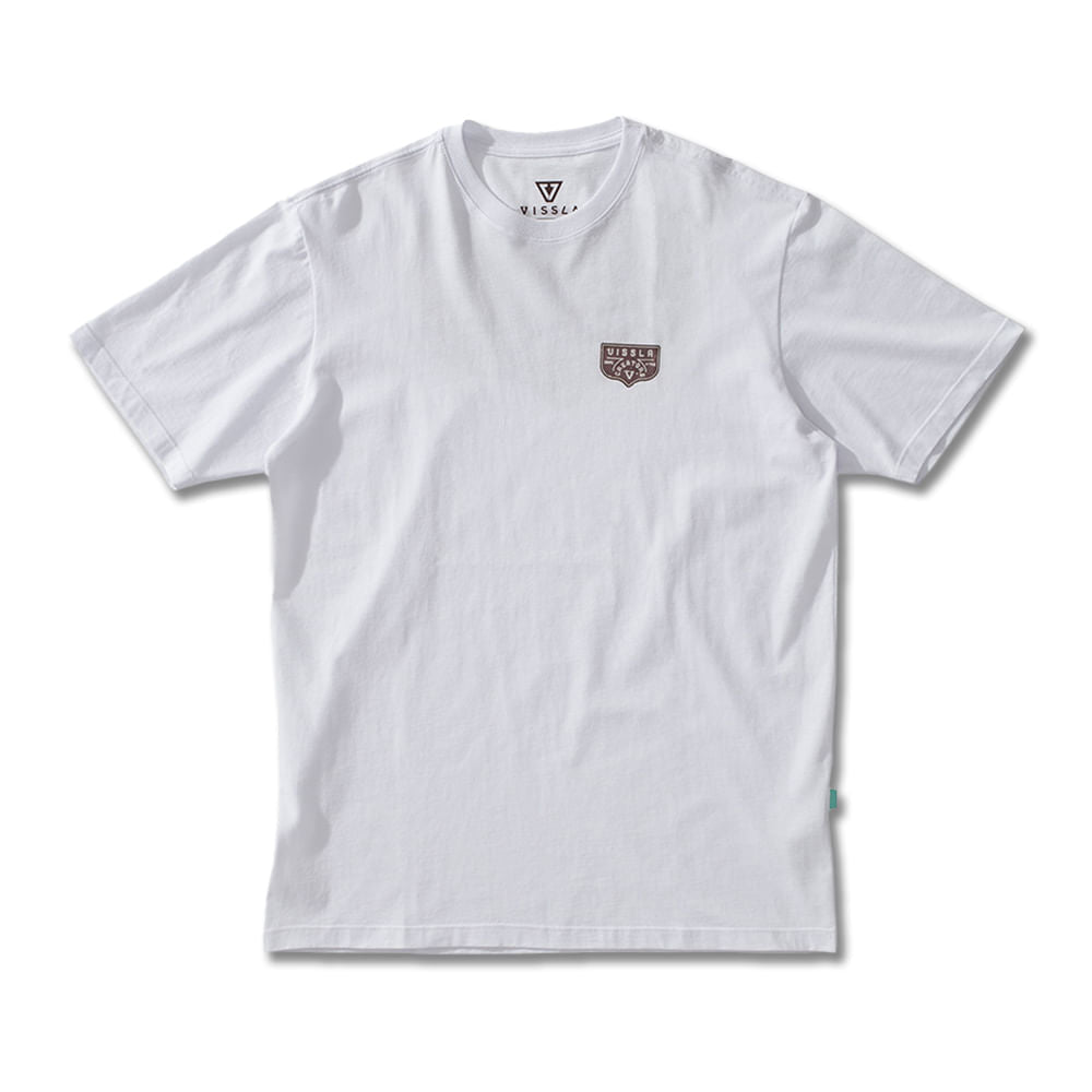 Camiseta Vissla Ycre Crest Branca