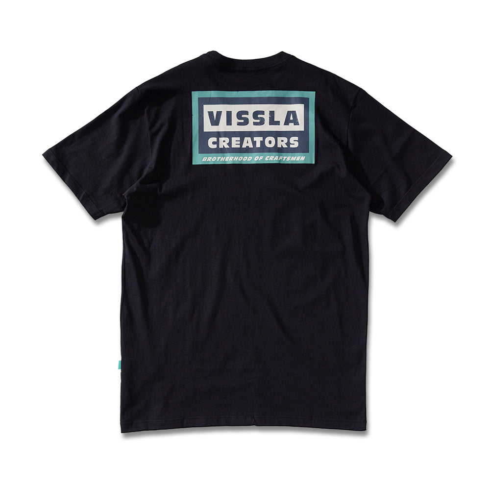 Camiseta Vissla Brotherhood Preta