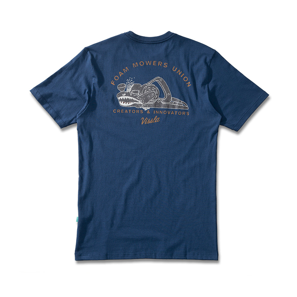 Camiseta Vissla Foam Mowers Dark Denim