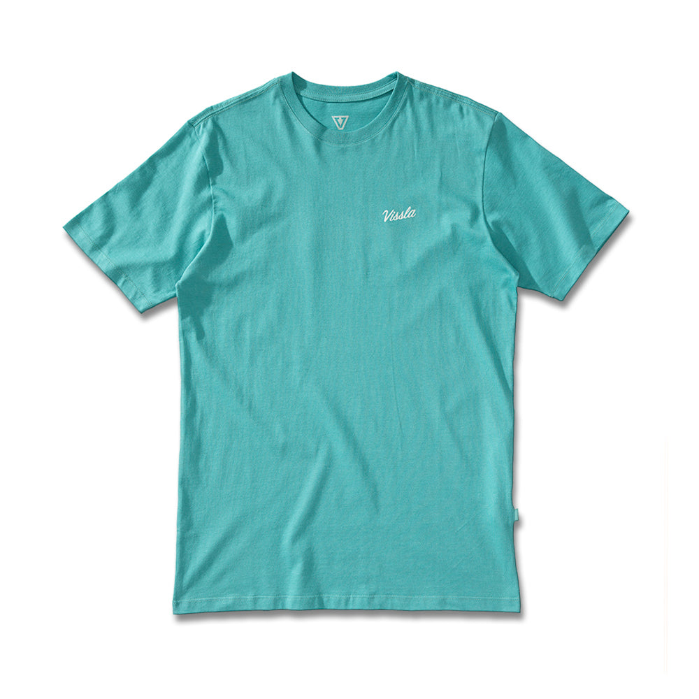 Camiseta Vissla Foam Mowers Verde Jade