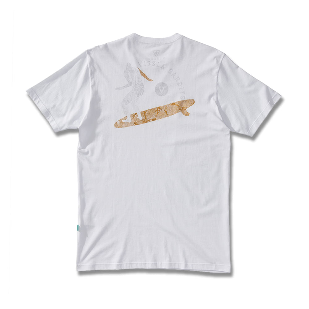 Camiseta Vissla Shadow Bandit Branca