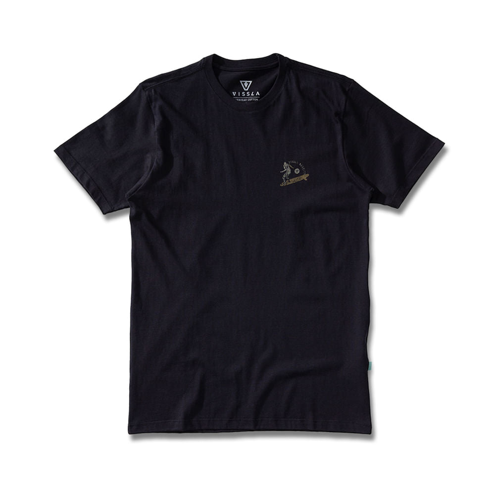 Camiseta Vissla Shadow Bandit Preta