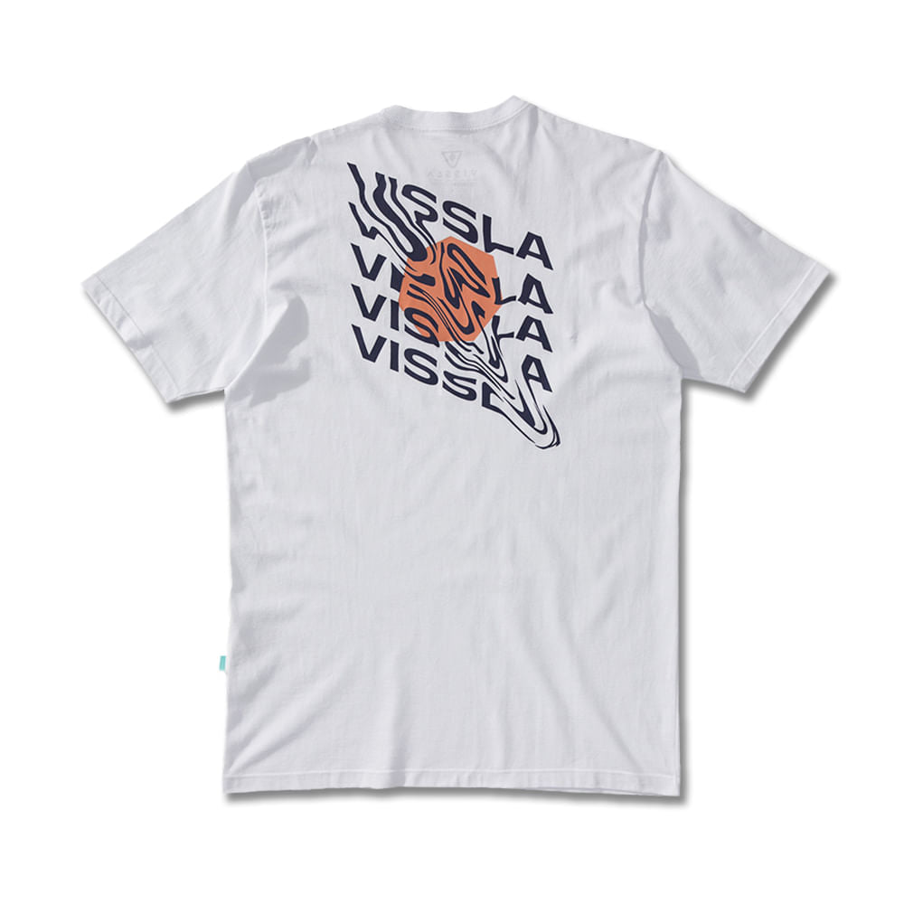 Camiseta Vissla Mind Melter Branca
