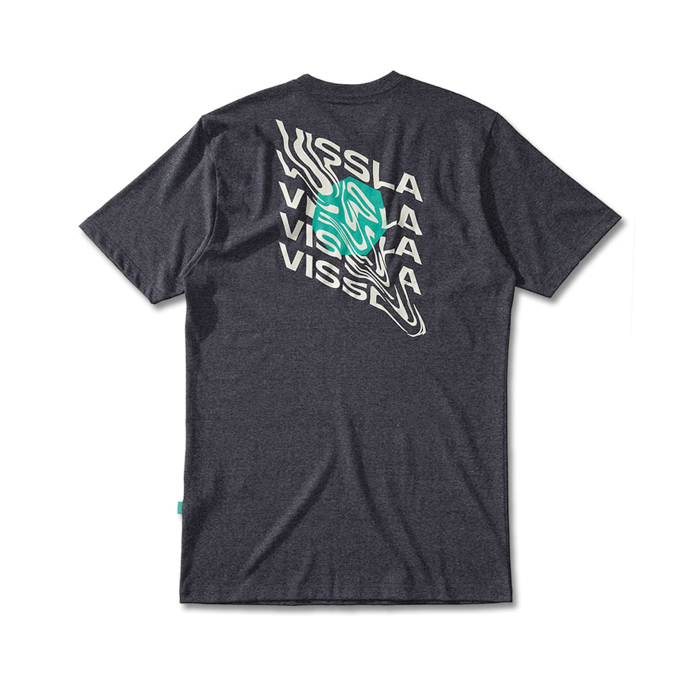 Camiseta Vissla Mind Melter Preta
