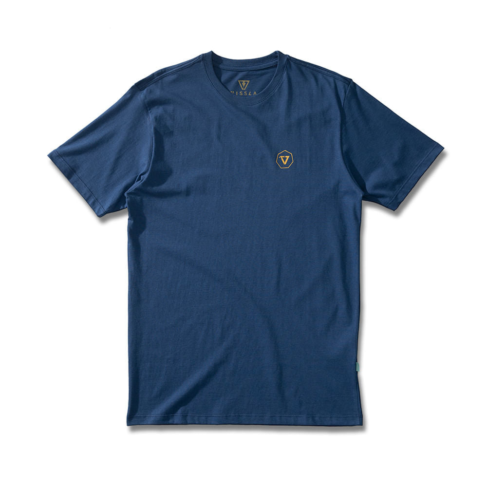 Camiseta Vissla Creators Cat Dark Denim