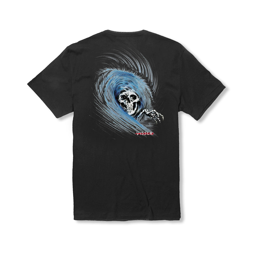 Camiseta Vissla Reaper Preta