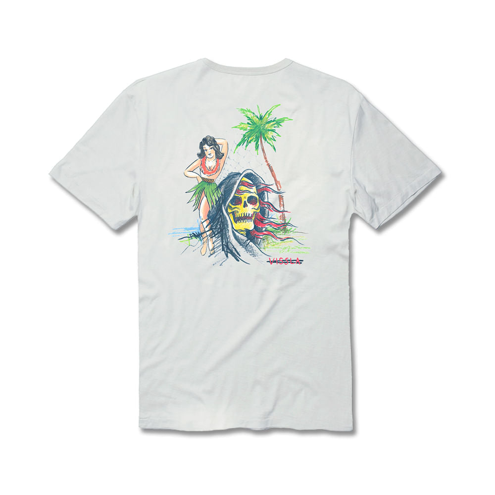 Camiseta Vissla Hula Clash Branca