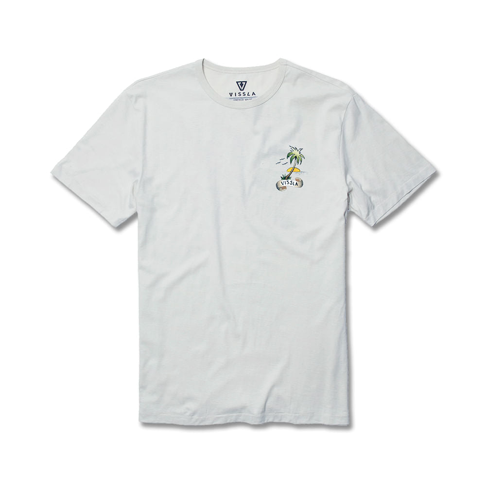 Camiseta Vissla Hula Clash Branca