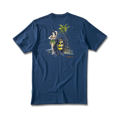 Camiseta Vissla Hula Clash Dark Denim