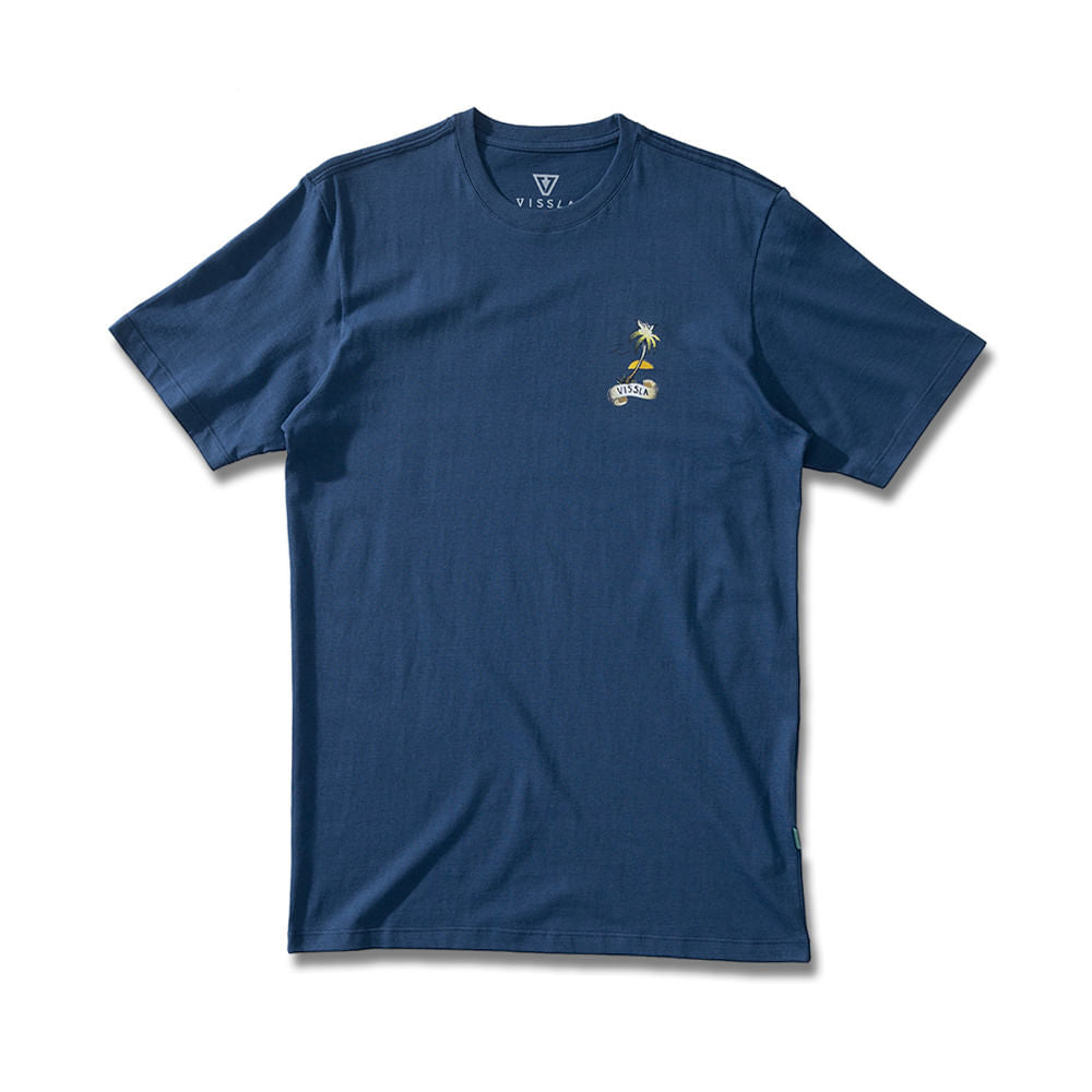 Camiseta Vissla Hula Clash Dark Denim