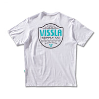 Thumbnail for Camiseta Vissla Quality Goods Branca