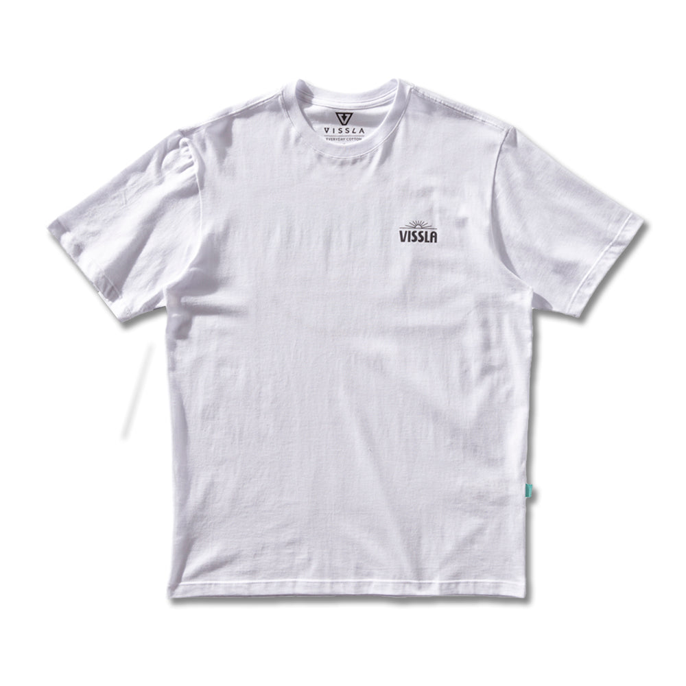 Camiseta Vissla Quality Goods Branca