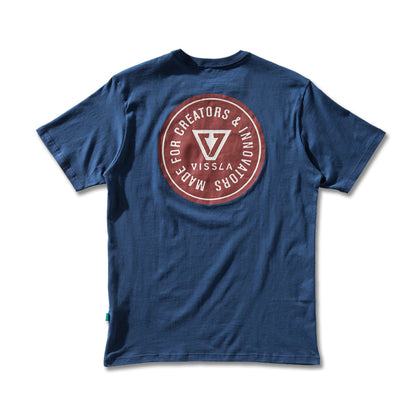 Camiseta Vissla Emblem Marinho