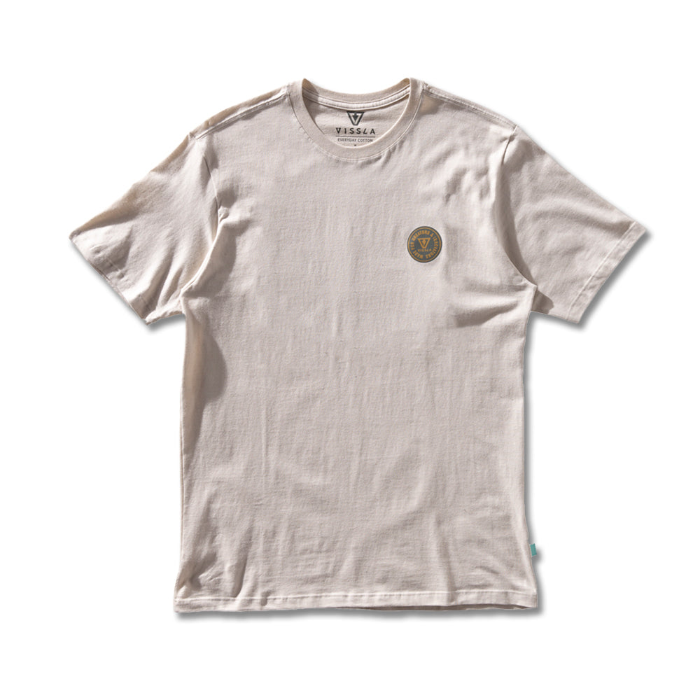 Camiseta Vissla Emblem Off White