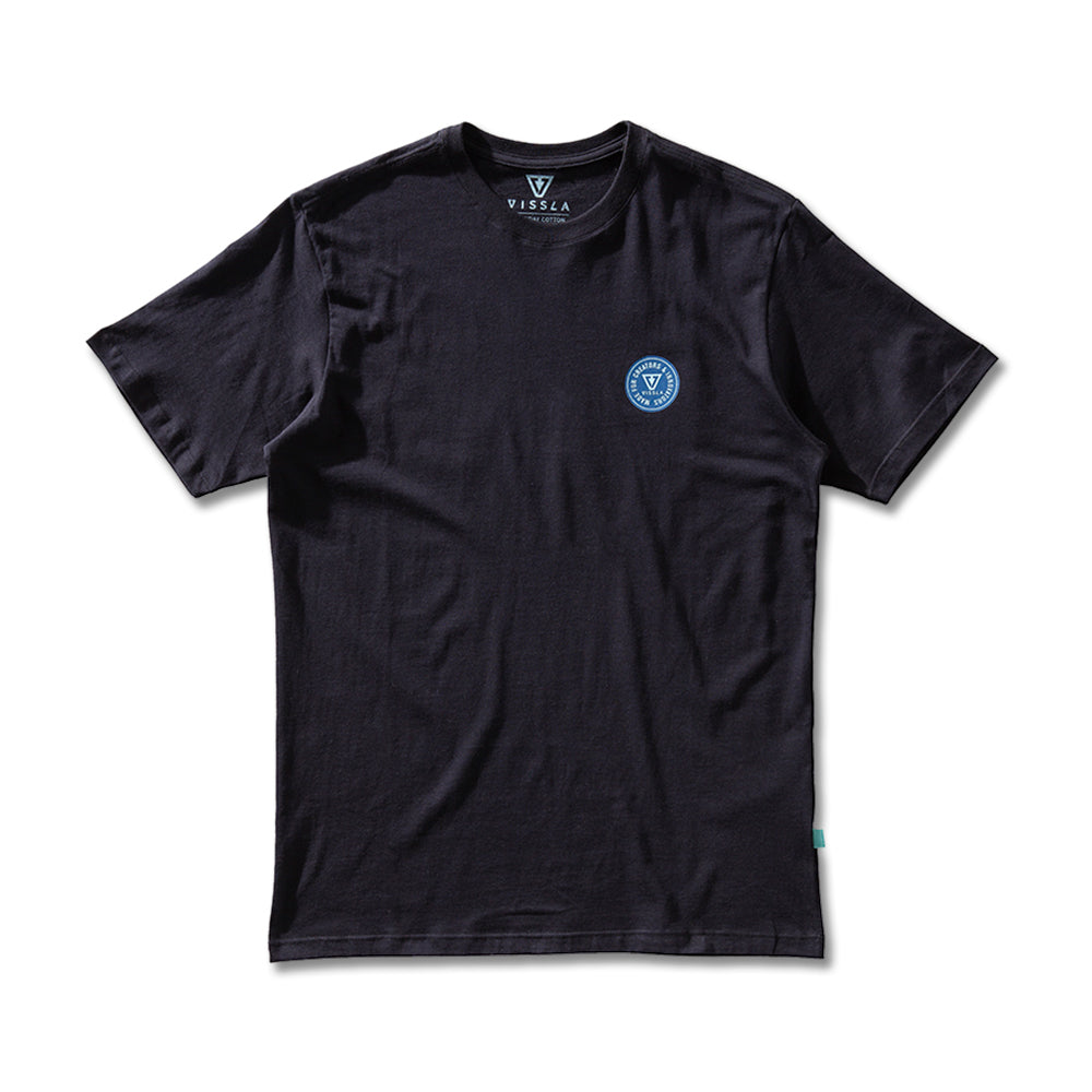 Camiseta Vissla Emblem Preta