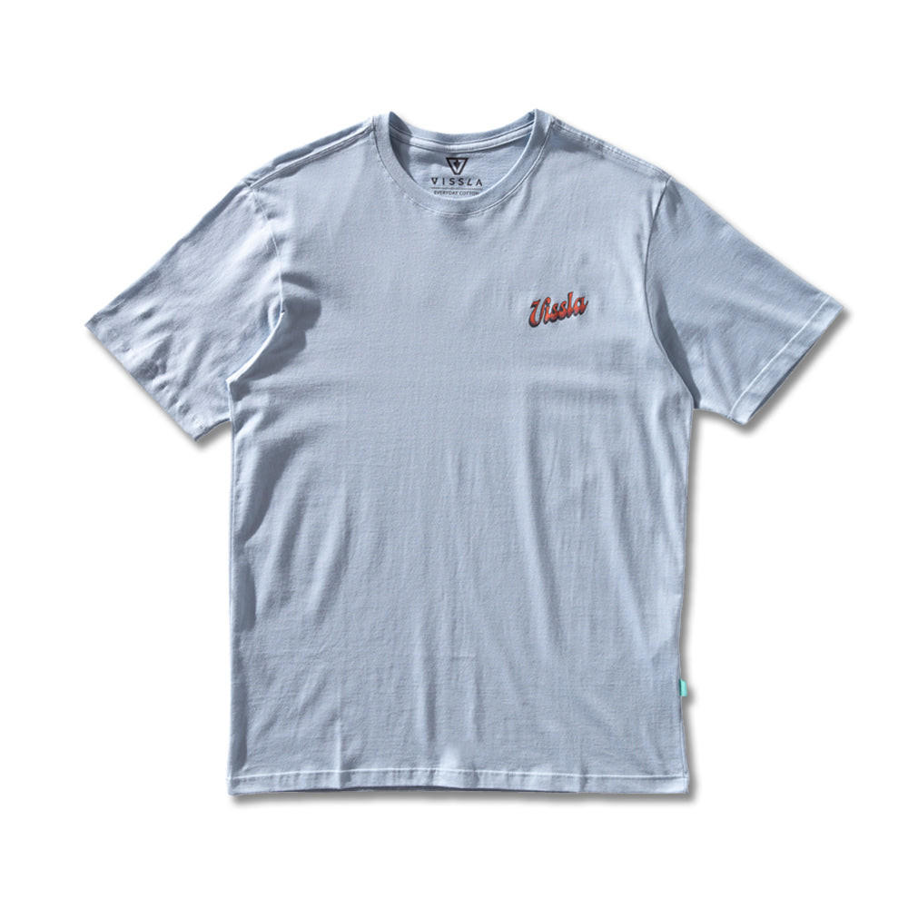 Camiseta Vissla Sunset Shadows Azul