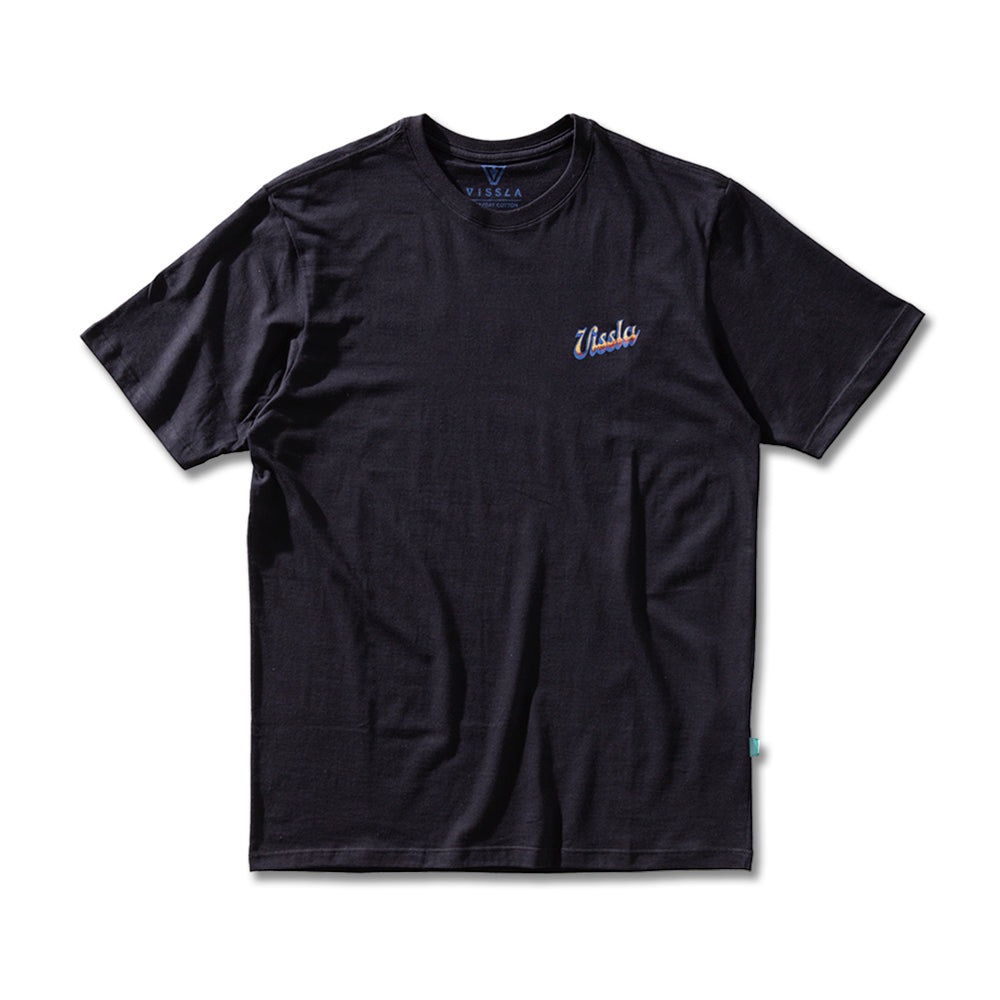 Camiseta Vissla Sunset Shadows Preta