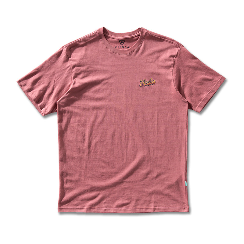Camiseta Vissla Sunset Shadows Rosa