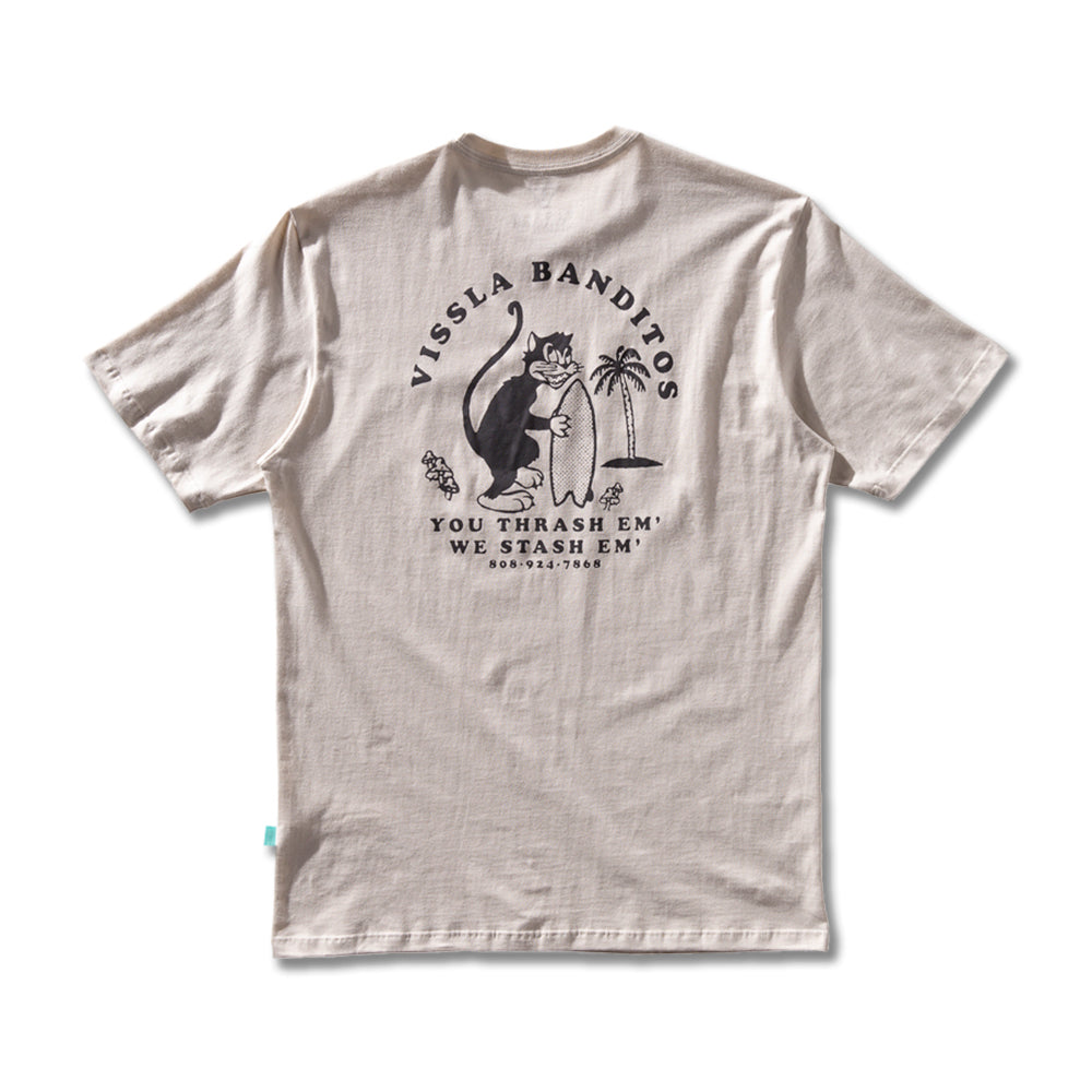 Camiseta Vissla Banditos Off White