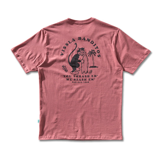 Camiseta Vissla Banditos Rosa