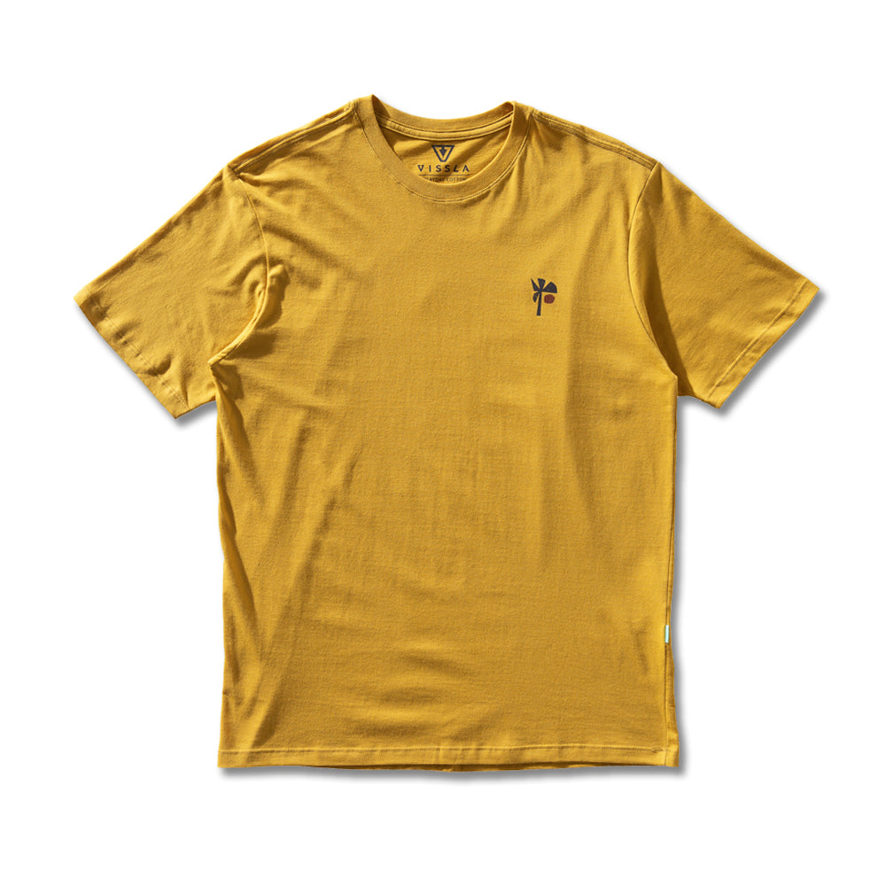 Camiseta Vissla Ecology Center Amarela