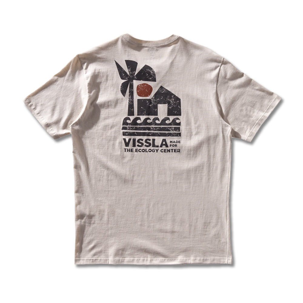 Camiseta Vissla Ecology Center Off White