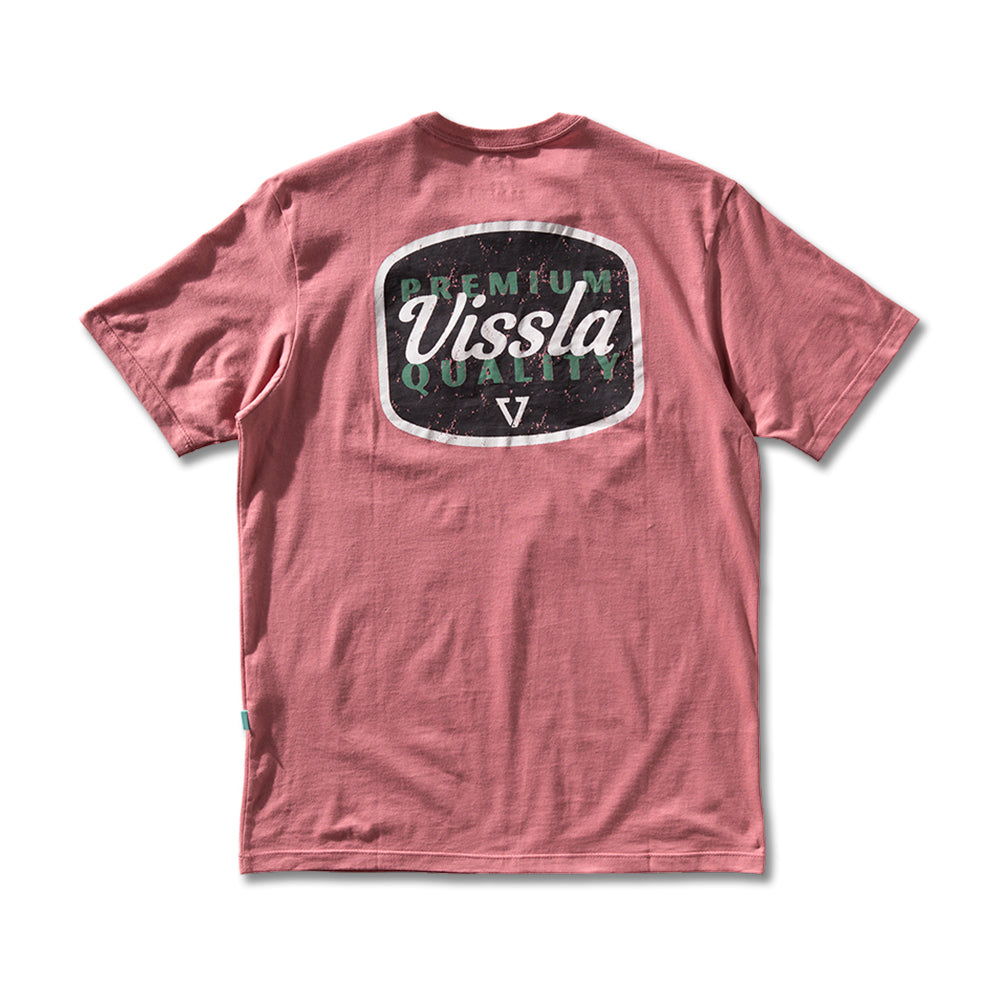 Camiseta Vissla Dynasty Rosa