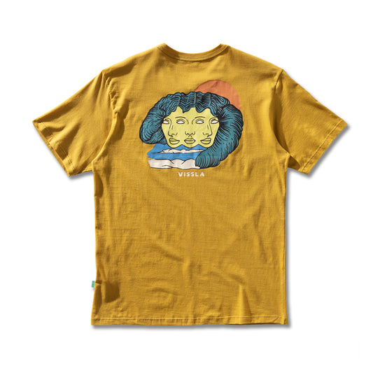 Camiseta Vissla Sirens Song Amarela