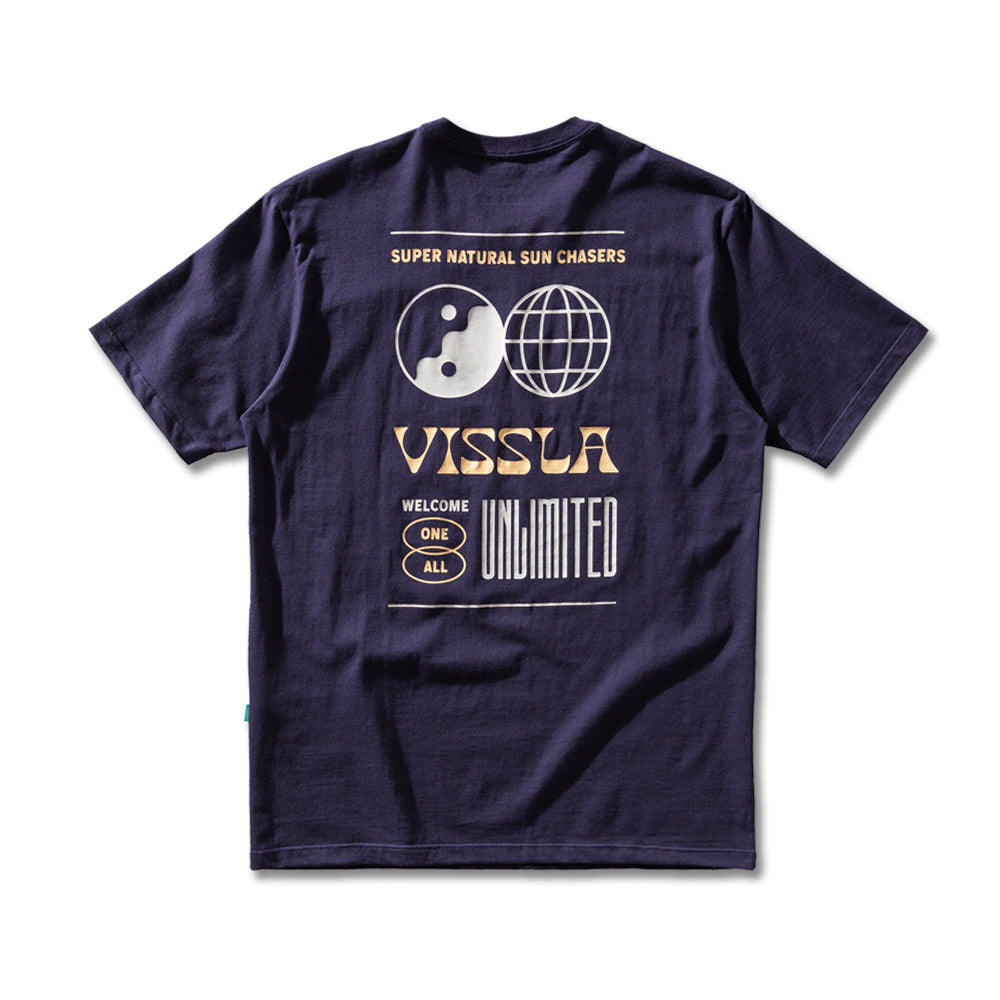 Camiseta Vissla Oneworld Grafite