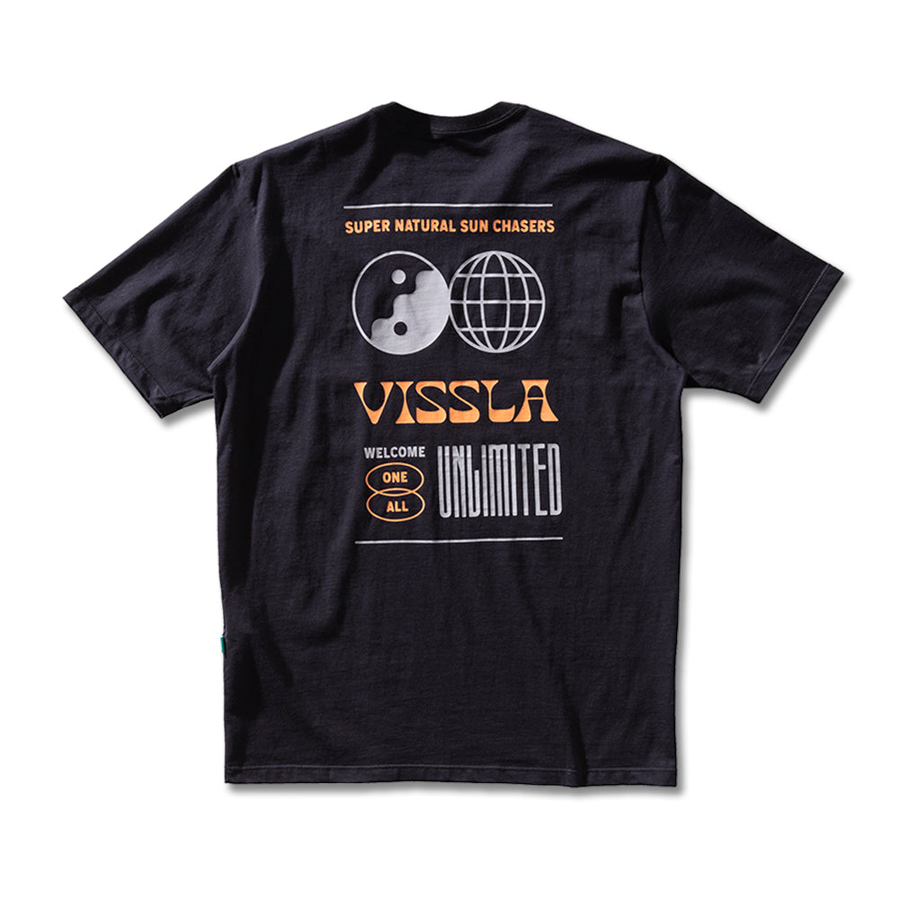 Camiseta Vissla Oneworld Preta