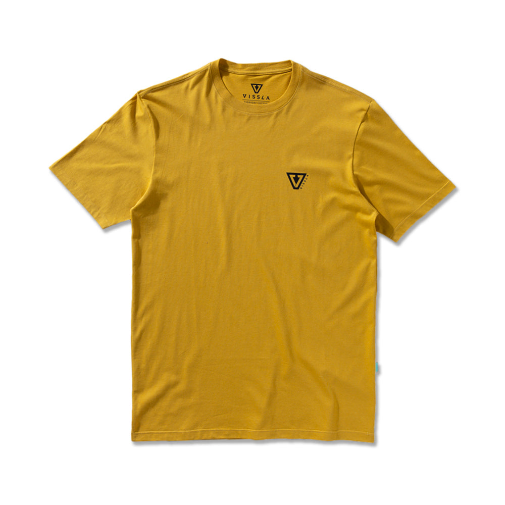 Camiseta Vissla Established Amarelo