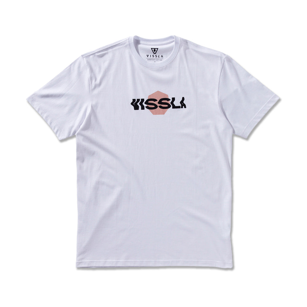 Camiseta Vissla Distortion Branco