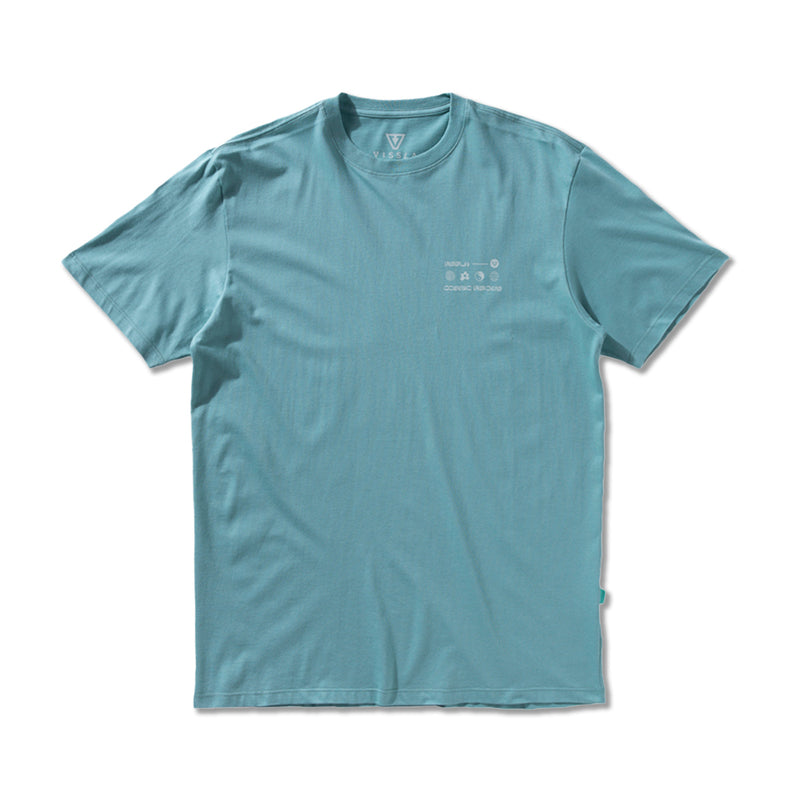 Camiseta Vissla Super Cosmic Verde Jade
