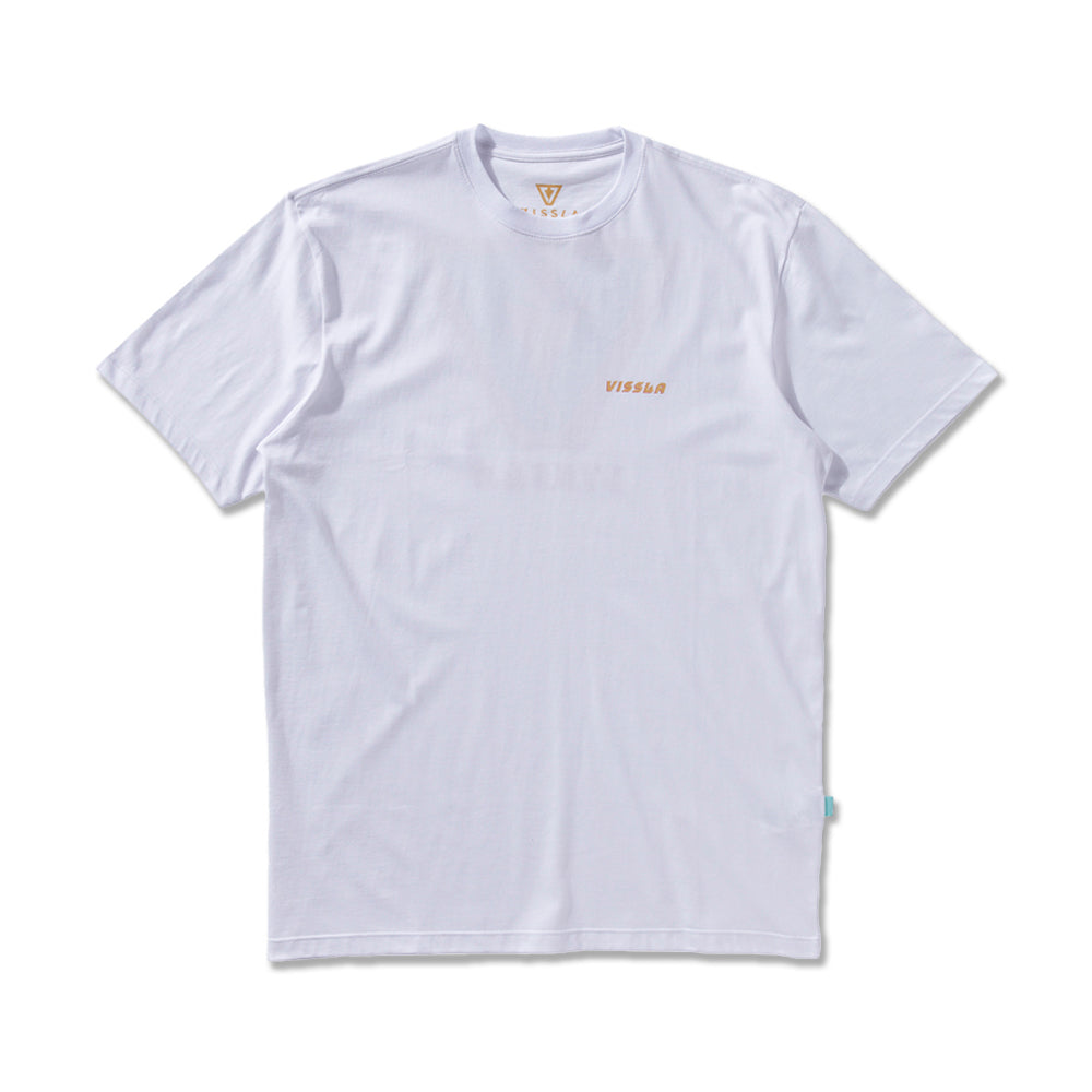 Camiseta Vissla Amigo Shaka Branco