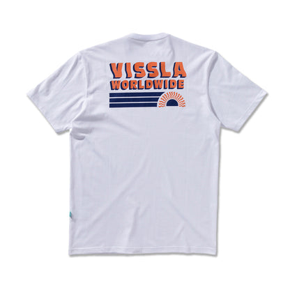 Camiseta Vissla Speed Wobble Branco