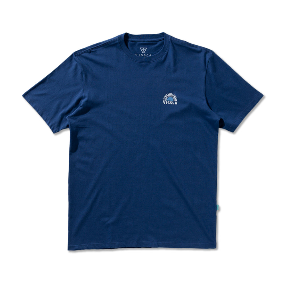 Camiseta Vissla Speed Wobble Marinho