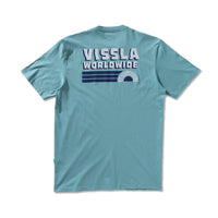 Thumbnail for Camiseta Vissla Speed Wobble Verde Água