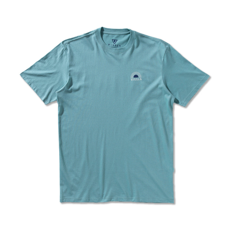 Camiseta Vissla Speed Wobble Verde Água