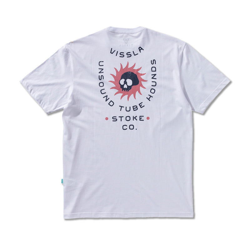 Camiseta Vissla Tube Hounds Branco