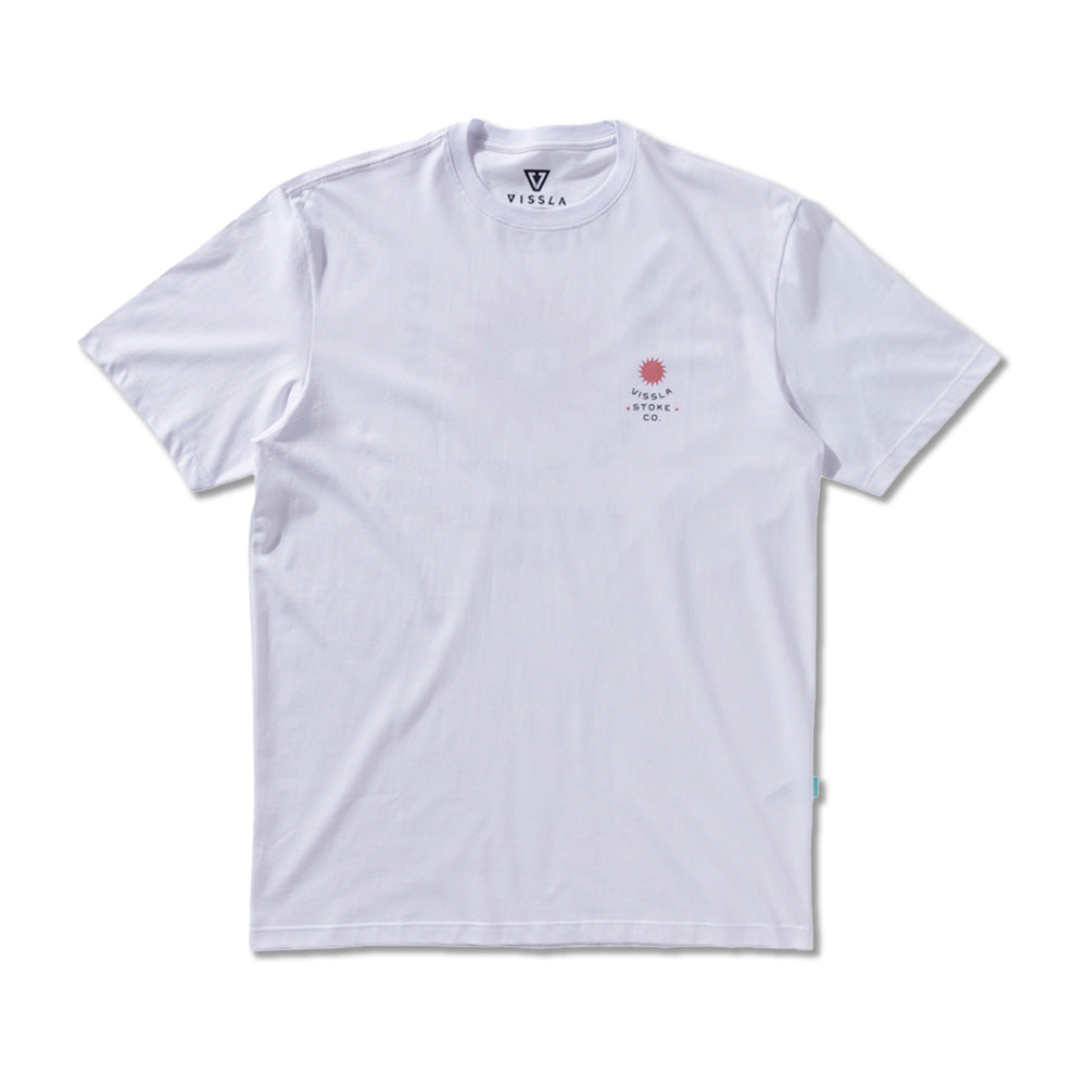 Camiseta Vissla Tube Hounds Branco