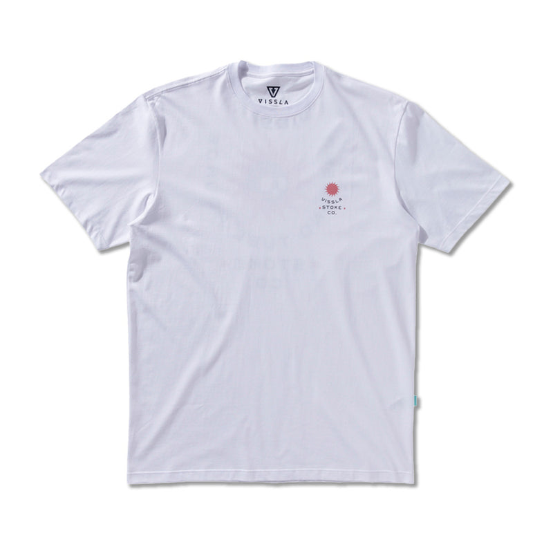 Camiseta Vissla Tube Hounds Branco