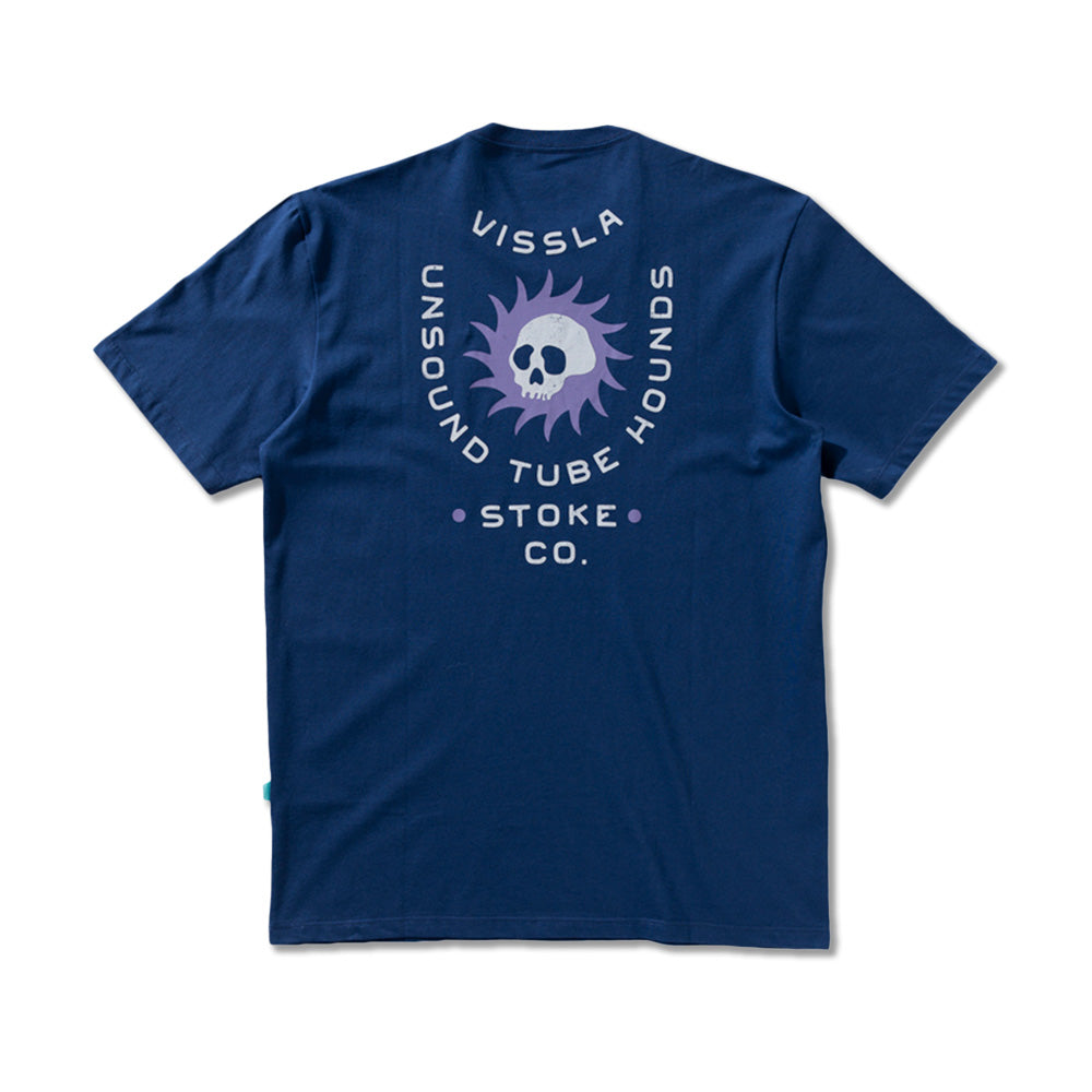 Camiseta Vissla Tube Hounds Marinho