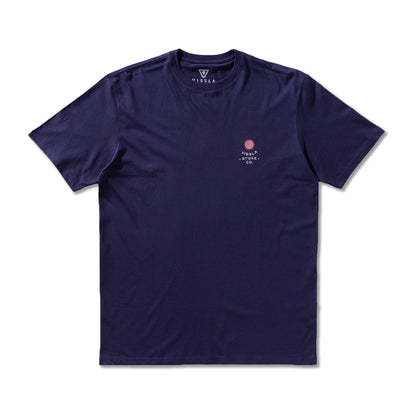 Camiseta Vissla Tube Hounds Azul Escuro