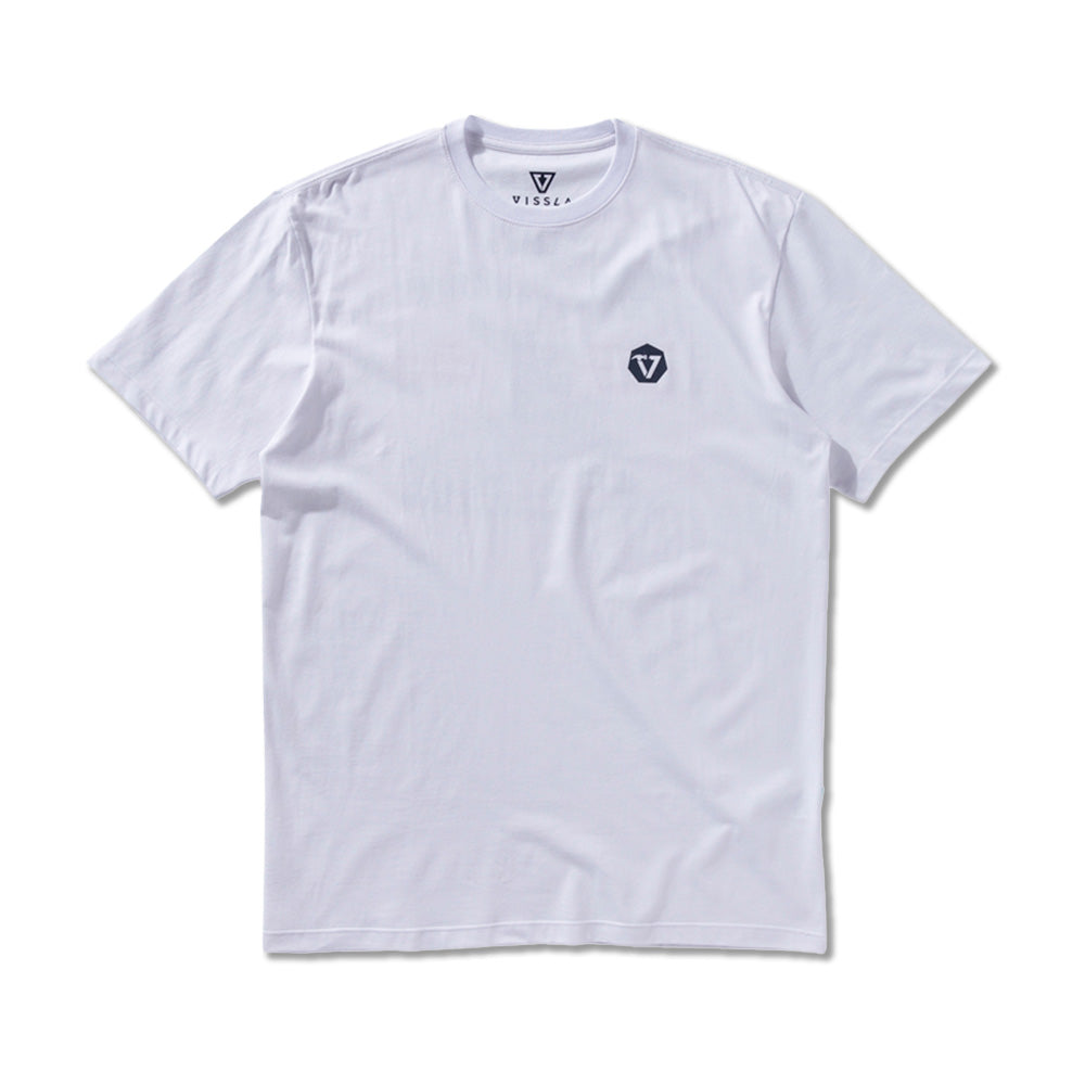 Camiseta Vissla Pipe Solutions Branco