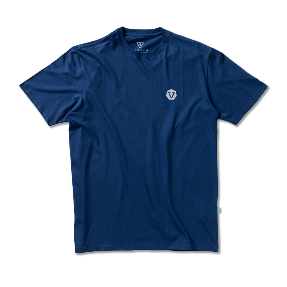 Camiseta Vissla Pipe Solutions Marinho