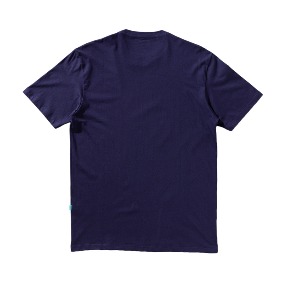 Camiseta Vissla Psycho Wave Azul Escuro