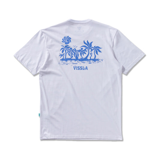 Camiseta Vissla Tulum Town Branco